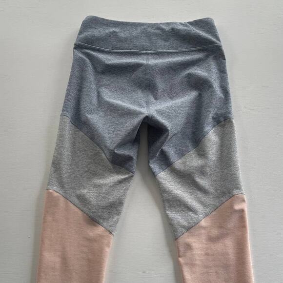Outdoor Voices Colorblock Springs Leggings 7/8 Blue/Gray/Pink Size Small - Picture 5 of 7